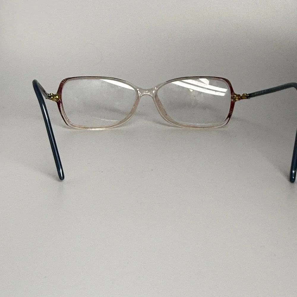Silhouette SPX 1921 05 6054 135 Eyeglasses Frames Austria Blue Pink Clear Womens